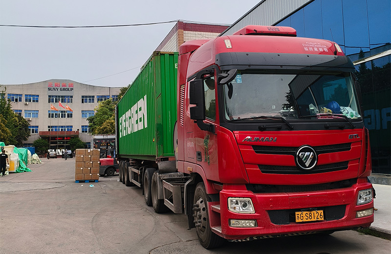 Henan Yichen hygiene products wet wipes container sent to Taiwan region