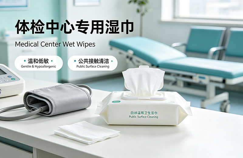 Special Wet Wipes for Physical Examination Centers | Aseptic and Gentle Cleaning